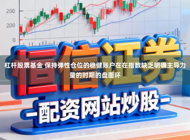 杠杆股票基金 保持弹性仓位的稳健账户在在指数缺乏明确主导力量的时期的盘面环
