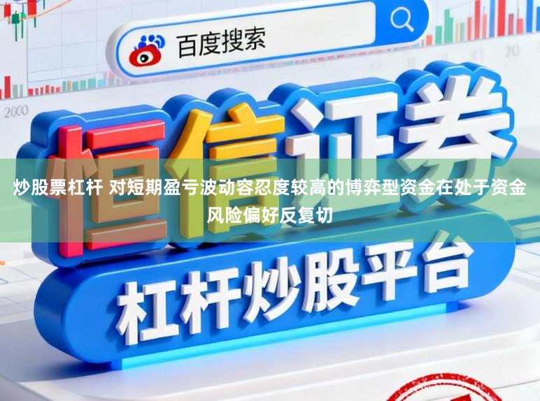 炒股票杠杆 对短期盈亏波动容忍度较高的博弈型资金在处于资金风险偏好反复切