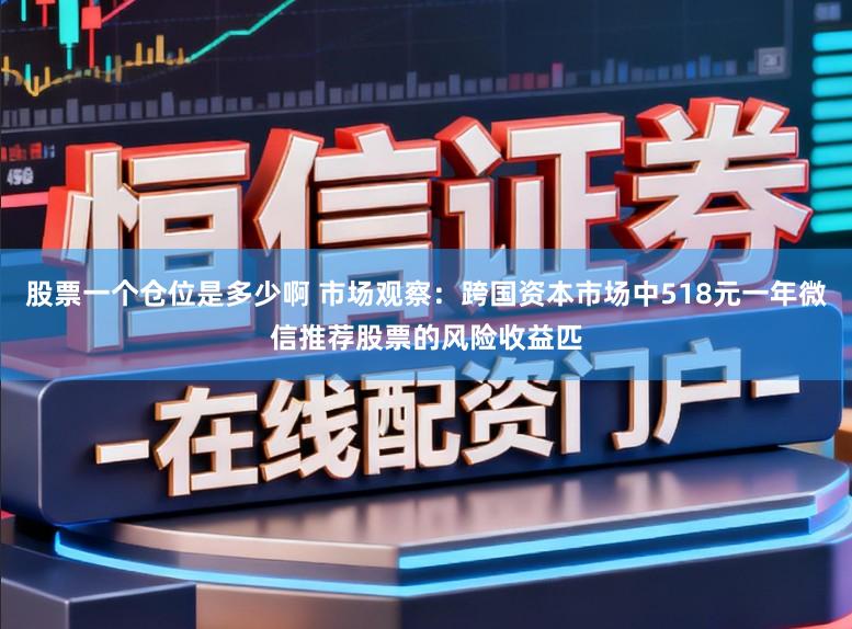 股票一个仓位是多少啊 市场观察：跨国资本市场中518元一年微信推荐股票的风险收益匹