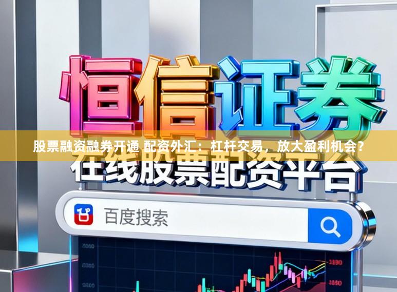 股票融资融券开通 配资外汇：杠杆交易，放大盈利机会？