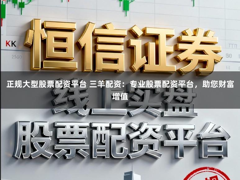 正规大型股票配资平台 三羊配资:专业股票配资平台,助您财富增值