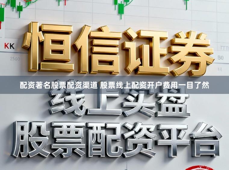 配资著名股票配资渠道 股票线上配资开户费用一目了然