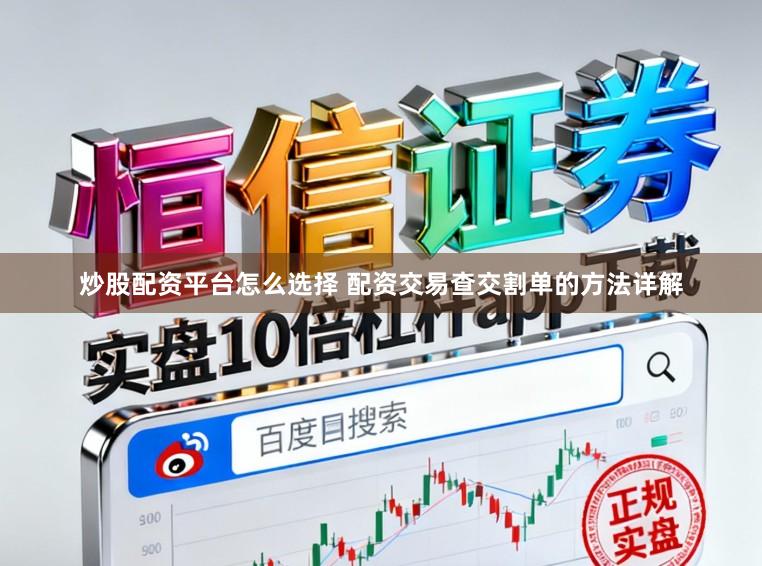 炒股配资平台怎么选择 配资交易查交割单的方法详解